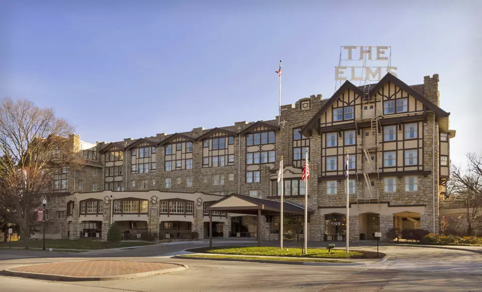 One- or Two-Night Stay with Optional Grotto Access and Hotel Credit at The Elms Hotel & Spa in Greater Kansas City - Primary Image
