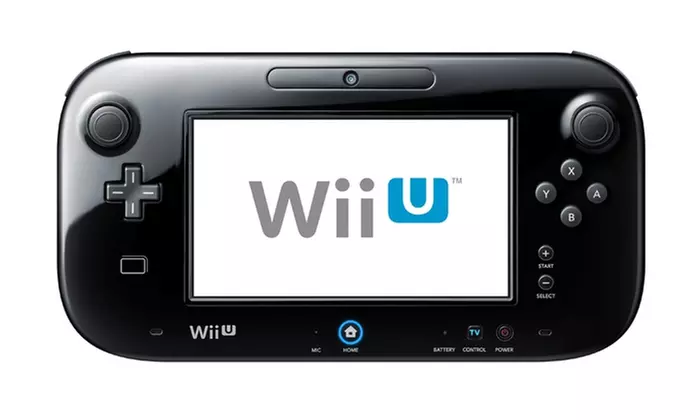 Nintendo Wii U 32GB Black Deluxe Set with New Super Mario Bros. U and New Super Luigi U Game Discs - Second Medium