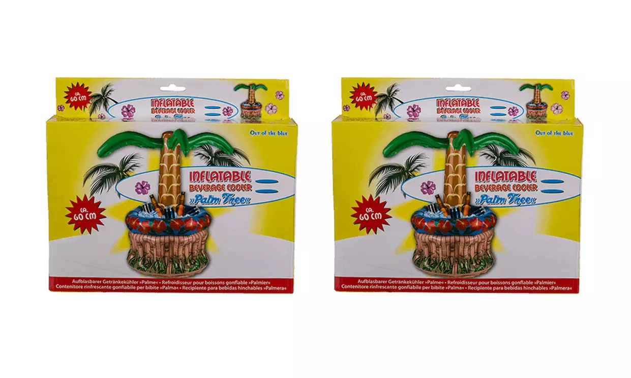 1 ou 2 mini bars flottants gonflables en forme d’île déserte - Image 2