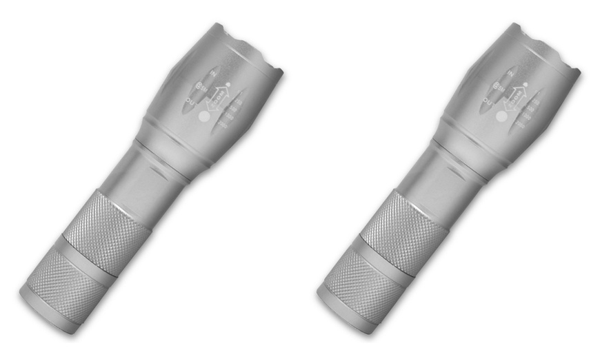 Image 8: Military-Style Flashlight