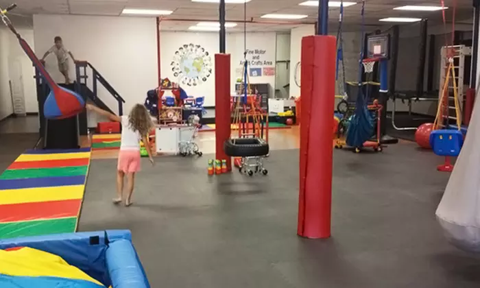 Open Play or Party Package at We Rock The Spectrum Kid's Gym-Northridge (Up to 52% Off). Three Options Available. - Second Medium