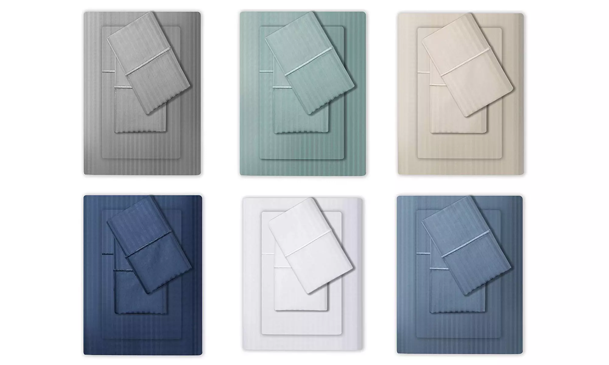 500TC 100% Egyptian Cotton Park Ave Sheet Set - Primary Image