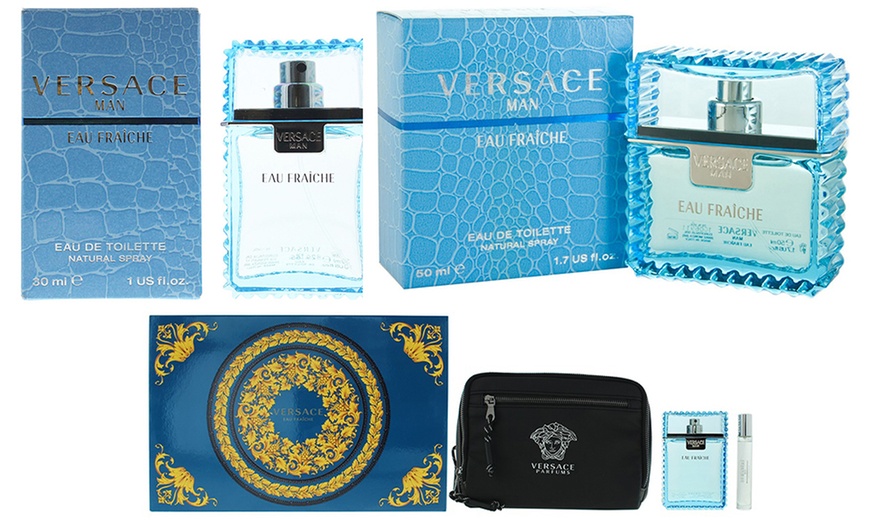 Image 1: Versace Man Eau Fraiche Eau De Toilette 30ml, 50ml or 100ml