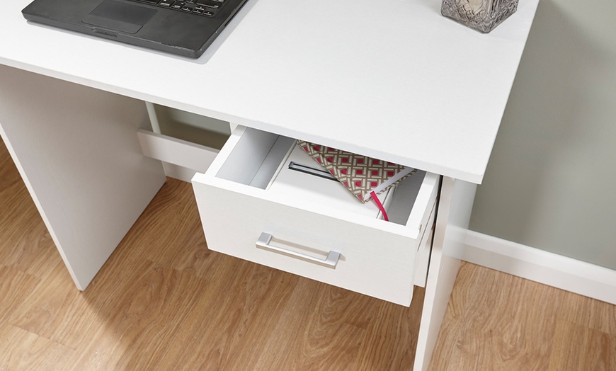 Image 24: Simple Two-Drawer Desk