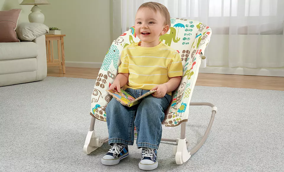 Fisher Price Deluxe Infant-to-Toddler Rocker. Two Options Available. - Second Medium