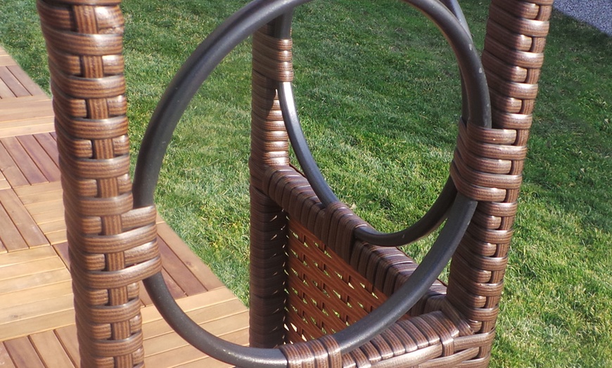 Image 5: 3m x 4m Rattan Gazebo