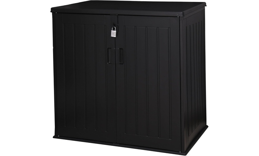 Image 2: Choice of 775L Garden Storage Box or 4ft 6'' Shed