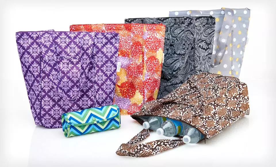 $22.99 for Six-Pack of Sachi Insulated Market Totes ($62 List Price). Free Shipping and Returns. - Primary Image