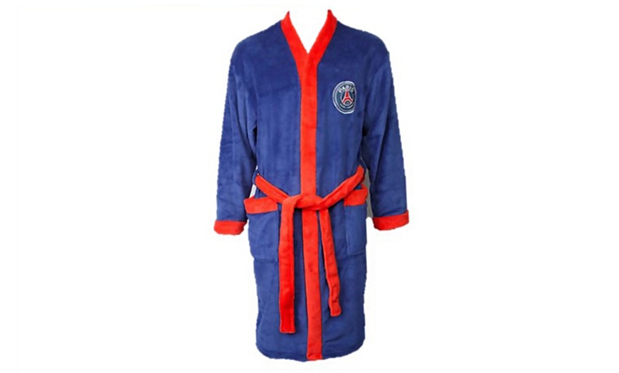 Image 6: Men's Football Dressing Gown