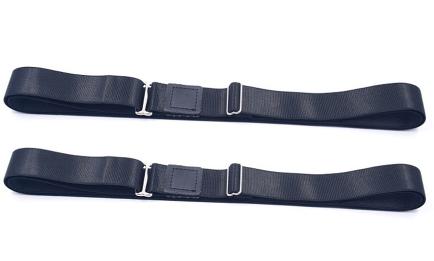 Image 5: Anti Slip Crease Proof Shirt Belt