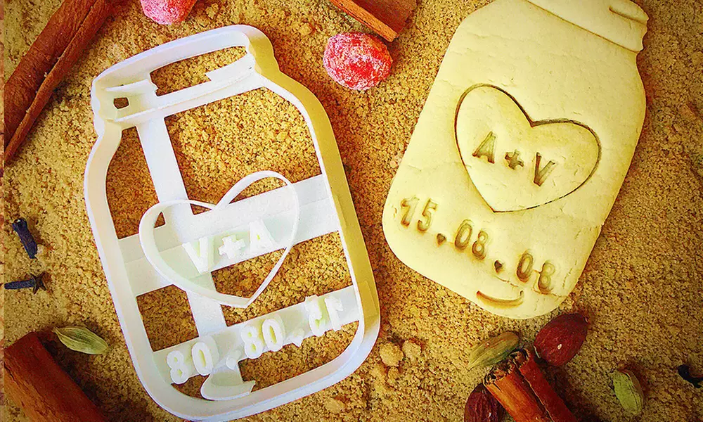 Personalized Cookie Imprint Cutters from Sugary Charm (Up to 55% Off) - Primary Image