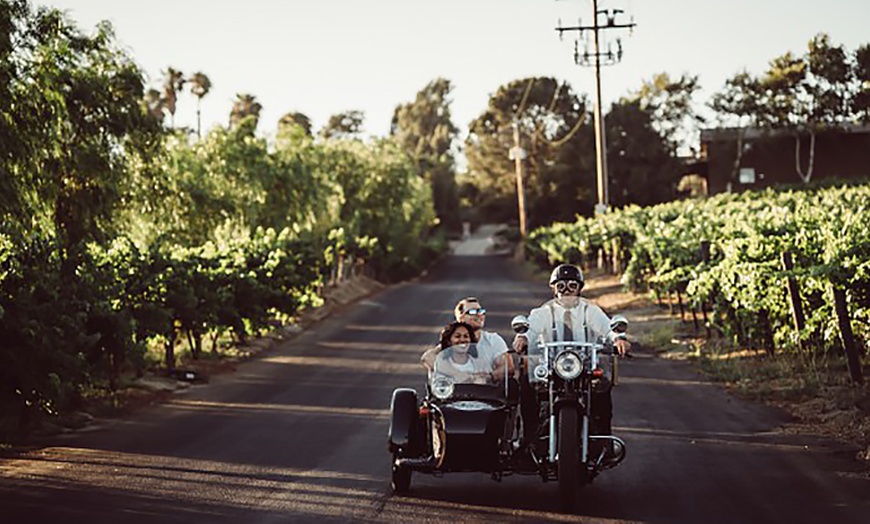 Socal Sidecars Winery Tour From 110 Temecula Ca Groupon 9236