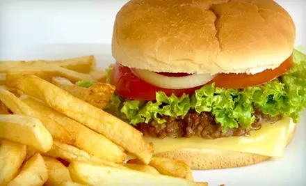 Jumbo Burger Meal for Two or Four at  in Brookfield (Up to 56% Off) - Primary Image