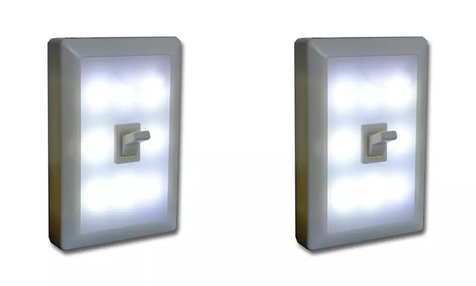 8-LED Light-Switch Night Light (2-Pack) - Primary Image