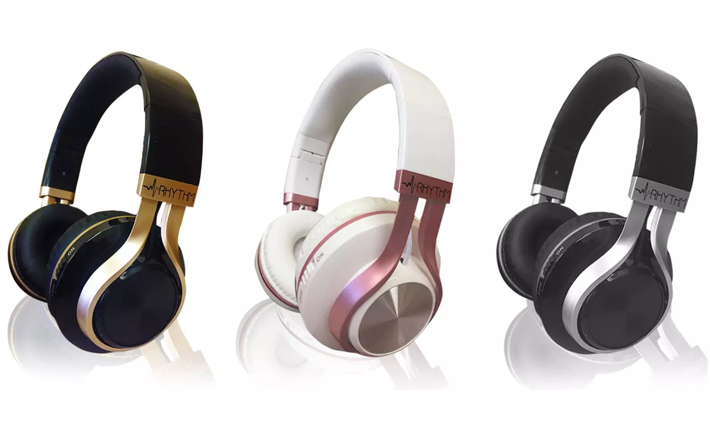 Aduro Resonance Foldable Wireless Bluetooth Headphones - Primary Image