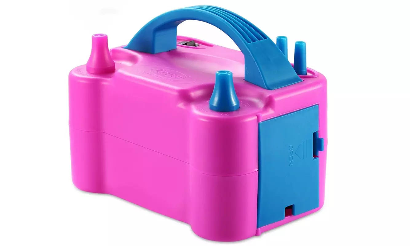PUMP 600W Dual Nozzle Electric Balloon Pump Air Blower Balloon Inflator