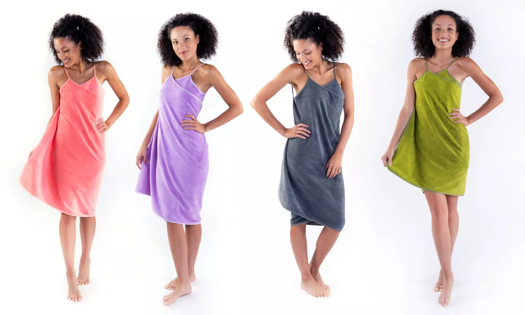 Une ou deux serviettes de bain et de plage en microfibre à séchage rapide - Primary Image