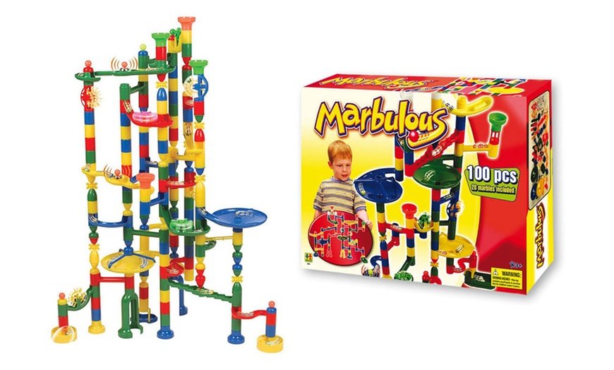 Image 4: 100-Piece Marbulous Marble Run