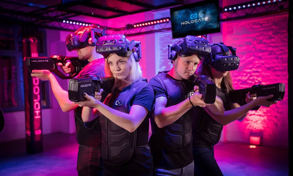 1 or 2 VR Games or Family Pack (4 Players) 1 Game Experience