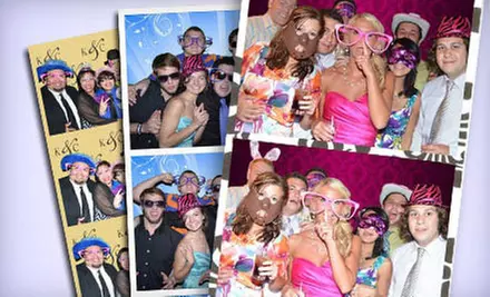 Photo-Booth or Interactive Photo-Booth Rental Package from Club Photo Booth (Up to 58% Off) - Primary Image