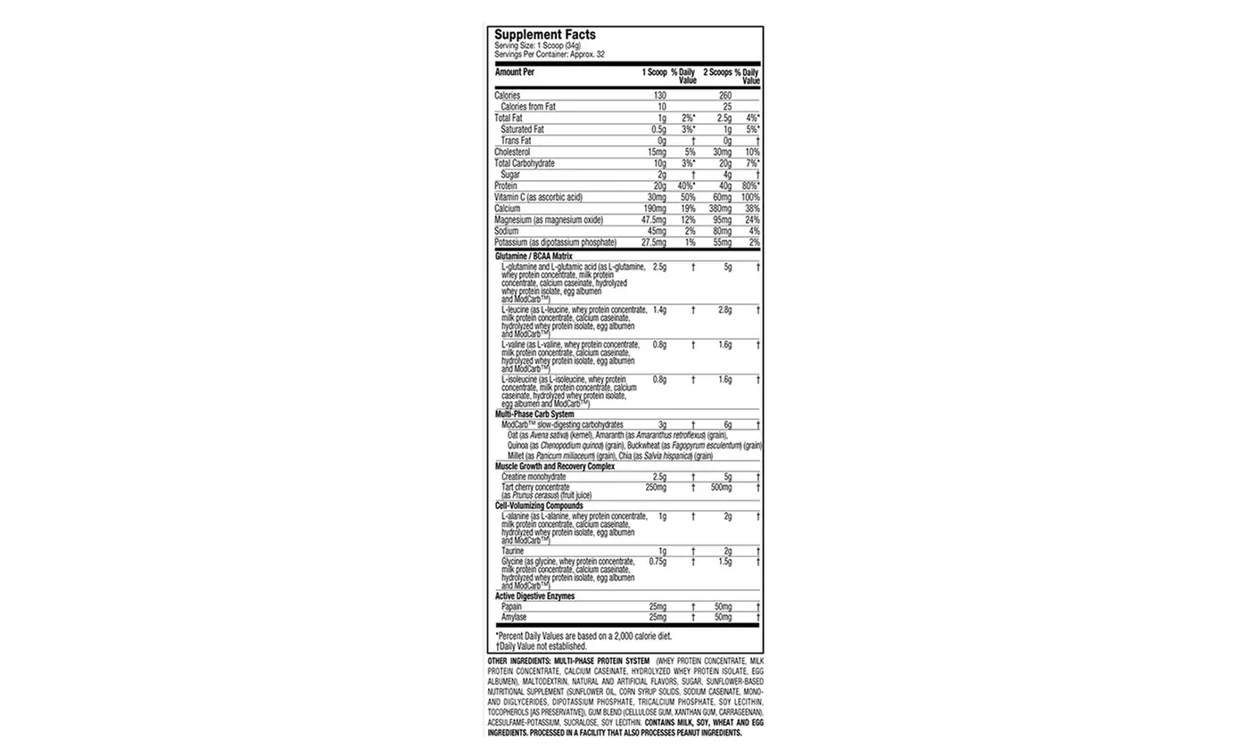 32-Serving Muscletech Anabolic Halo Lean Muscle Shake. Multiple Flavors.  - Second Medium