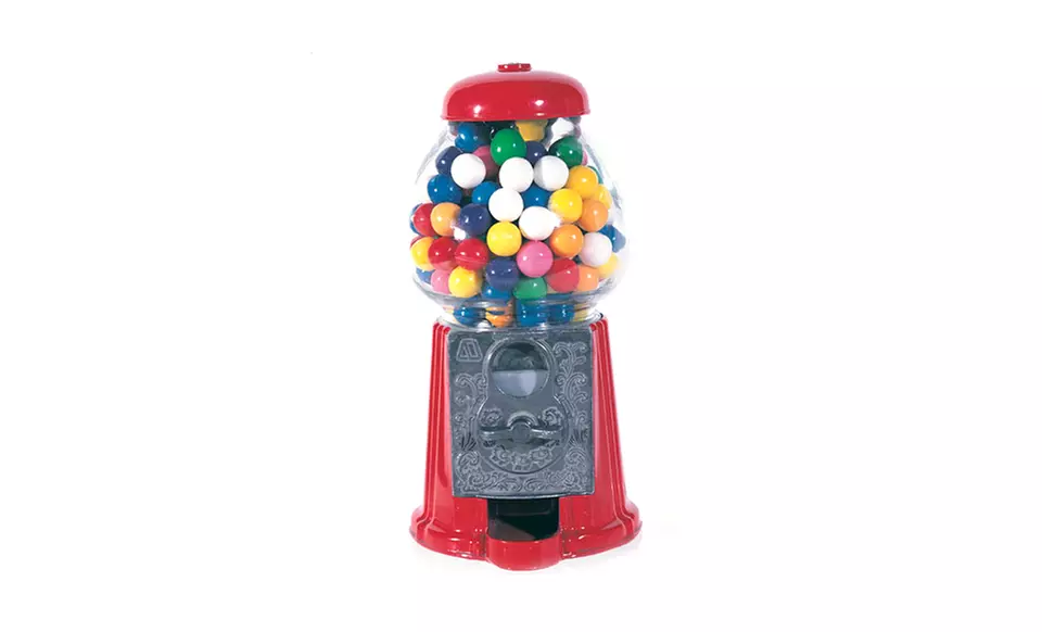 Old-Fashioned Gumball Machines with Gum. Multiple Styles Available. Free Shipping. - Second Medium