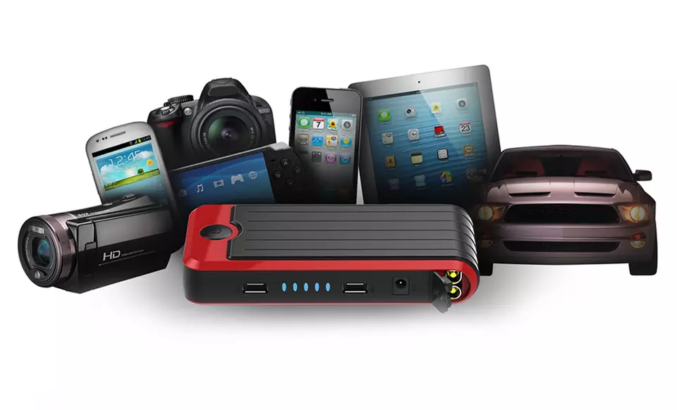 Power﻿All Portable USB Battery Charger and Jump Starter. Free Returns. - Second Medium