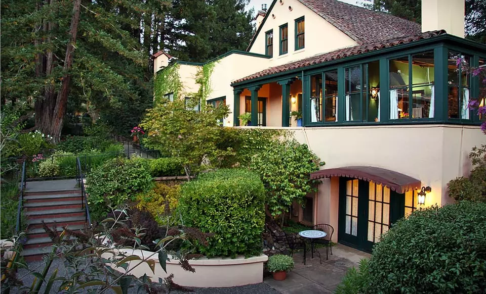 1- or 2-Night Stay with Wine Passport and Welcome Glasses of Wine for Two at Applewood Inn in Sonoma County, CA - Primary Image
