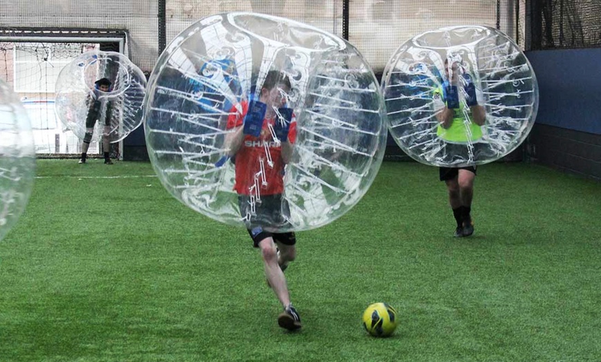 Image 1: Zorb Football Game For Up to 16