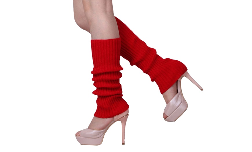 Image 7: Women's Leg Warmers