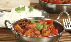 Three-Course Indian Meal with Drink Each for 2 at Indian Masala House