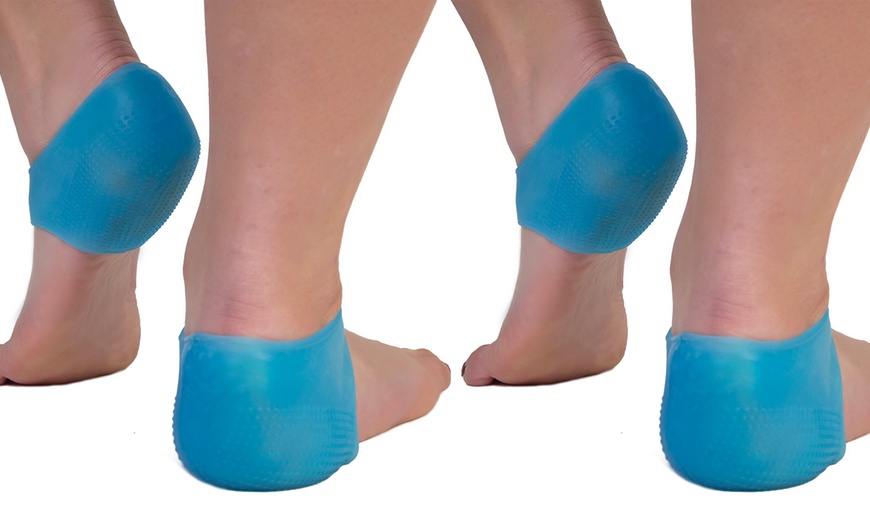 Image 9: Silicone Gel Heel Ankle Sleeve