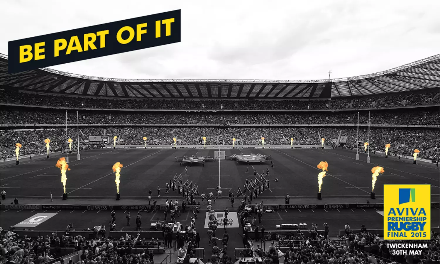 The Aviva Premiership Rugby Final 2015: Adult (from £28.50) or Child (from £15) Ticket at Twickenham Stadium - Primary Image