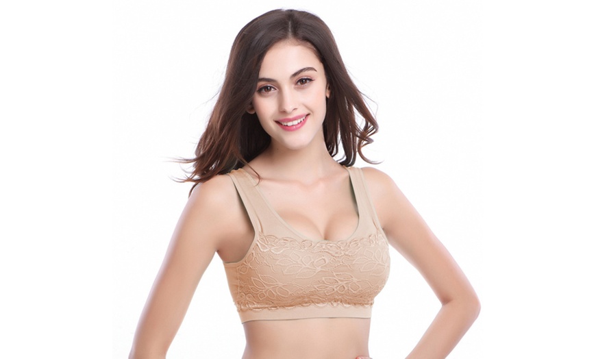 Image 8: Lace Sports Bra