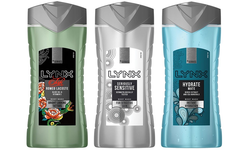 Image 1: Six-Pack of Lynx Shower Gel 300ml