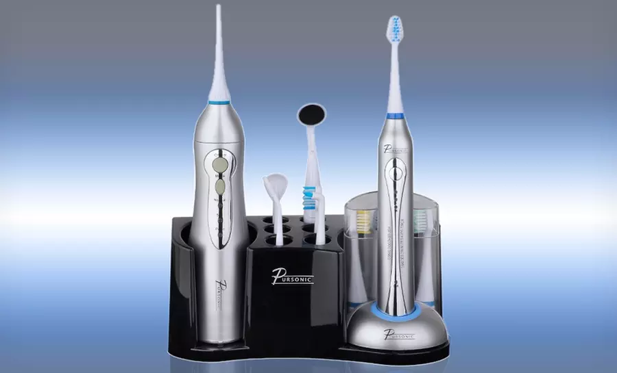 Pursonic 20-Piece Deluxe Home Dental Center. Free Returns. - Primary Image