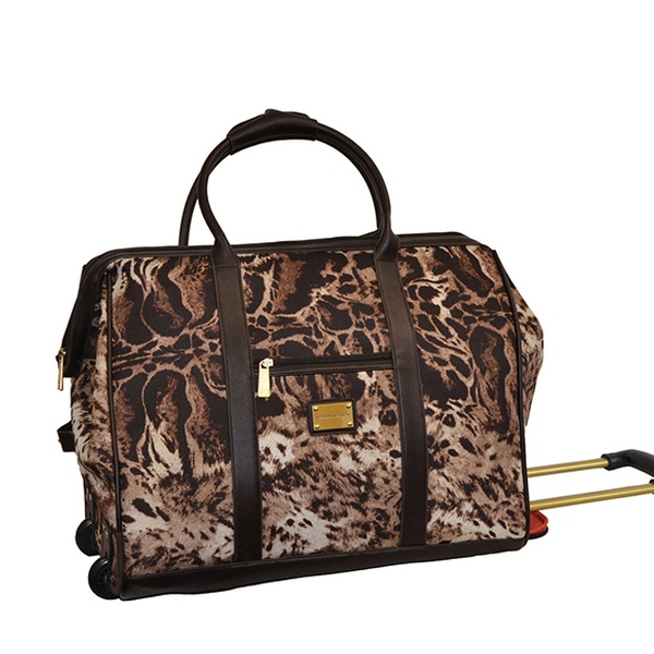 adrienne vittadini rolling duffel