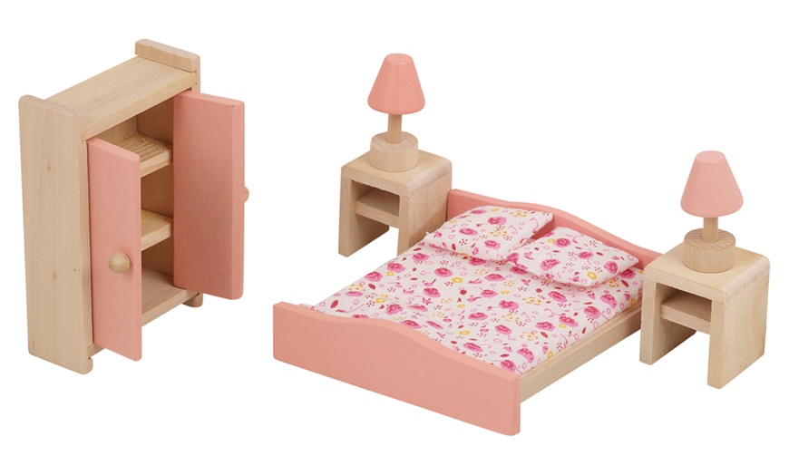 Image 3: Six Dollhouse Furniture Sets