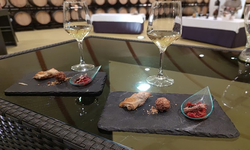 Image 8: Visita a bodega con cata de vino y aperitivos para 2 personas