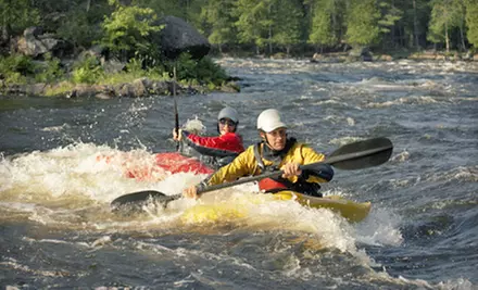 Two-Hour On-Site Kayak, Canoe, or Stand-Up Paddleboard Rental from Rocky Mountain Paddling Centre (Half Off) - Primary Image