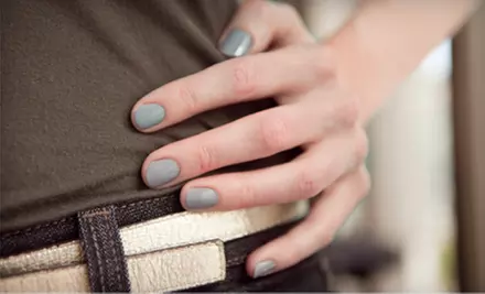 One or Two Classic Organic Manicures with Shellac Polish at Beauté Légère (Up to 58% Off) - Primary Image