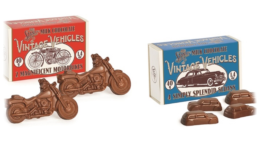 Gourmet-Shaped Chocolate Vehicles | Groupon