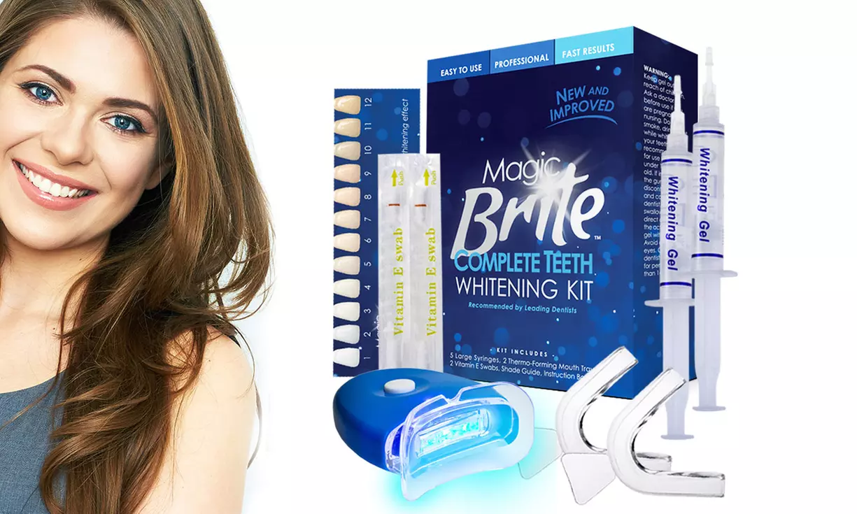 MagicBrite LED Teeth-Whitening Kit (11-Piece) - Primary Image