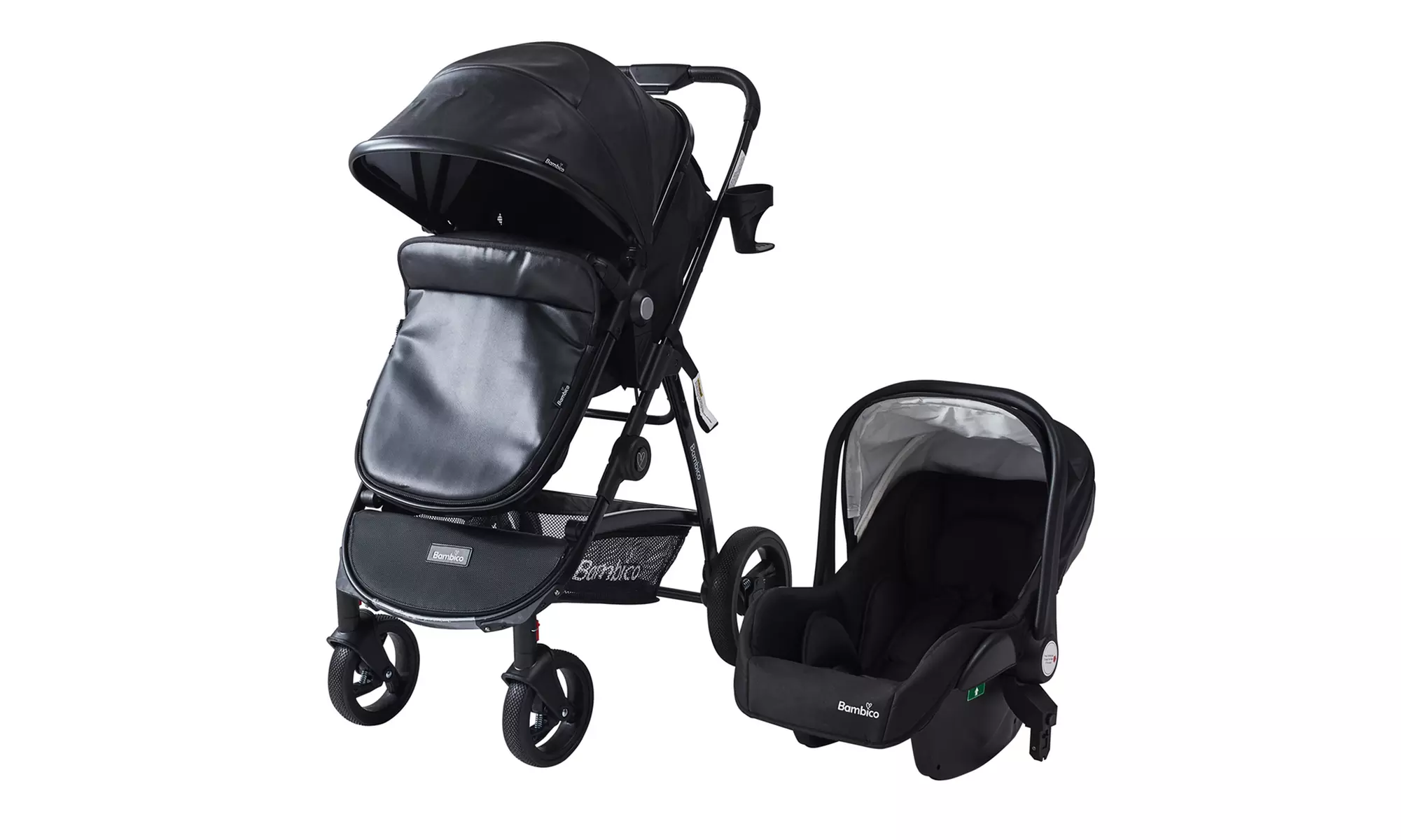 Three-in-One Deluxe All-Terrain Stroller