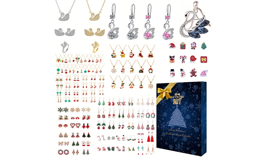 Image 1: 24-Pack Jewellery Advent Calendar