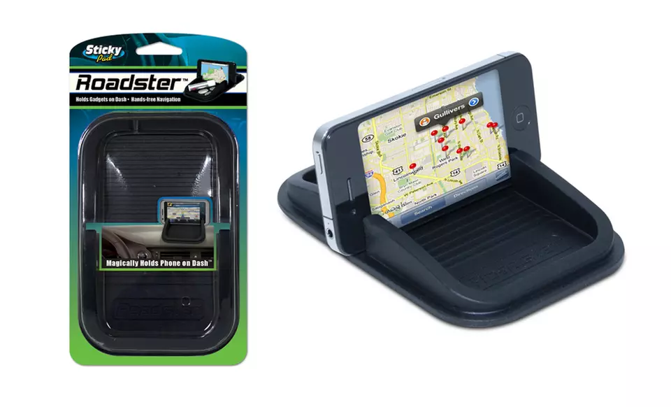 Roadster Smartphone Sticky Pad Dash Mount. Free Returns. - Second Medium