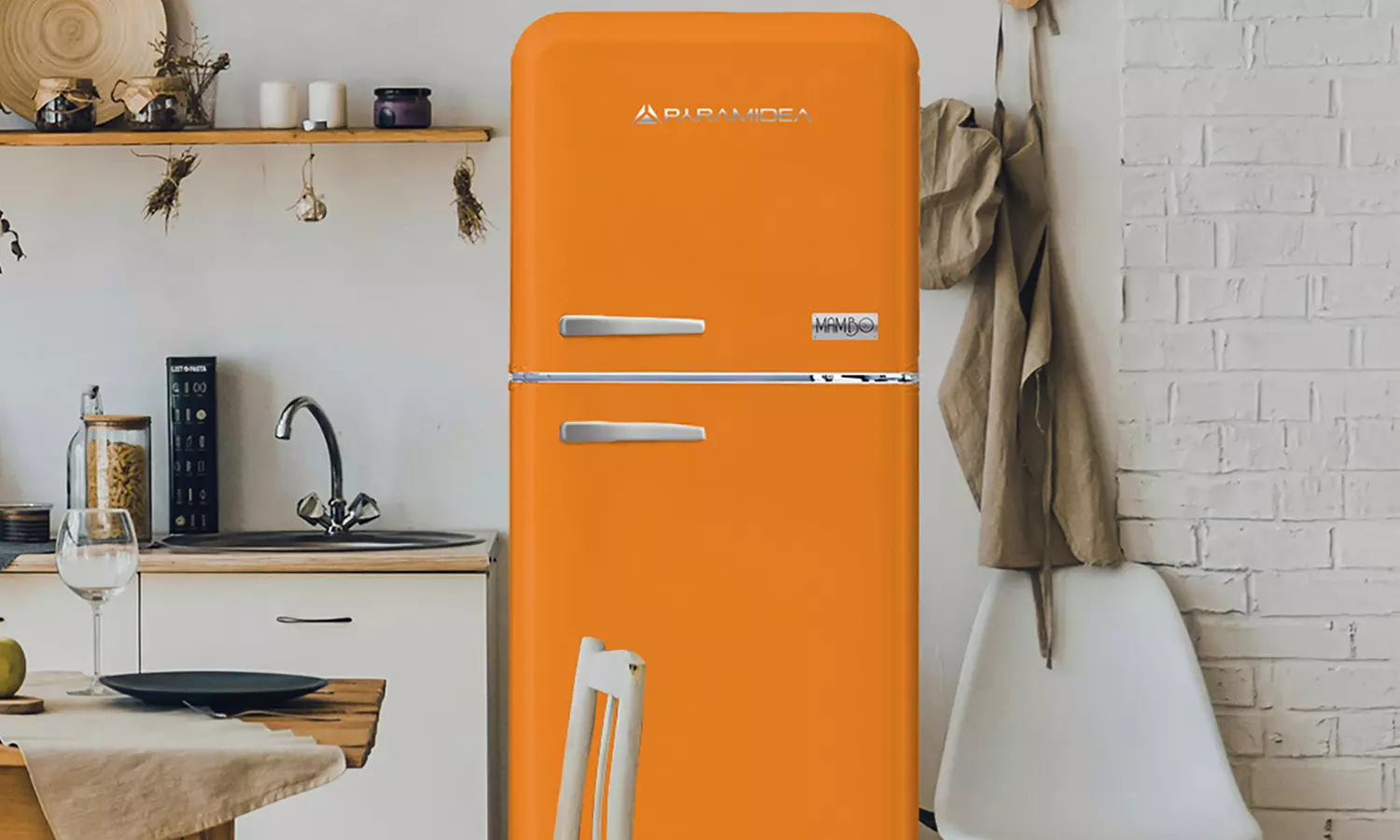 Frigorifero ventilato a doppia porta Pyramidea