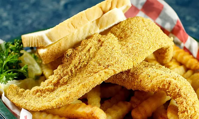 $11 for $20 Worth of Fried Catfish, Burgers, and More at Ice Event Center and Grill - Primary Image
