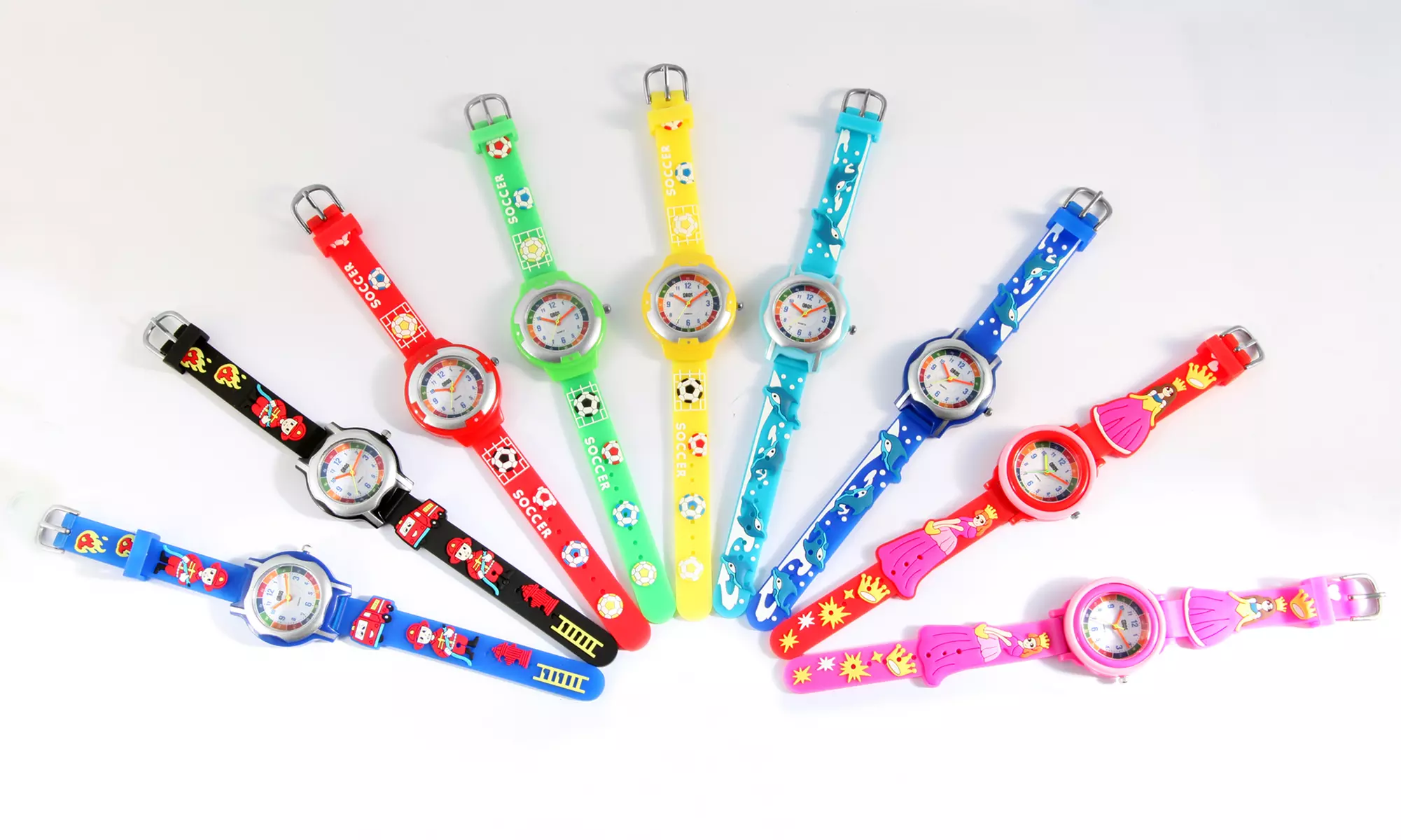 1 ou 2 montres pour enfants avec mouvement à quartz, coloris et modèle au choix - Primary Image