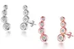 One or Two Pairs of Philip Jones Climber Earrings with Crystals from Swarovski® - Image 2